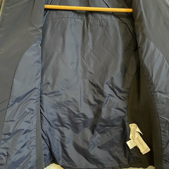 Zara navy quilted jacket - Picture 5 of 7